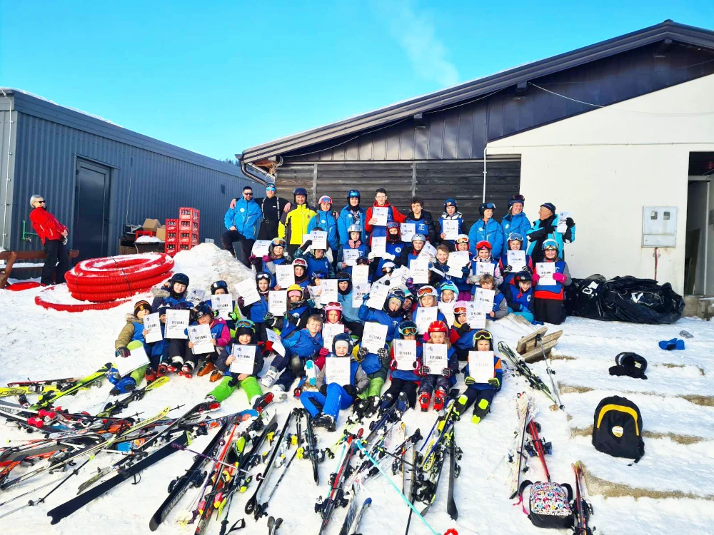 ucenje skijanja sa uciteljima na planini